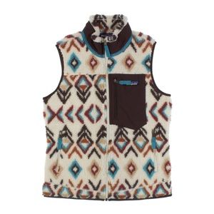 patagonia retro X fleece vest fern dell women’s large